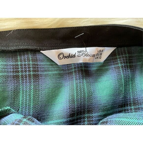 Heart Corset Plaid Sweetheart Dress (Size 6) - Picture 6 of 8